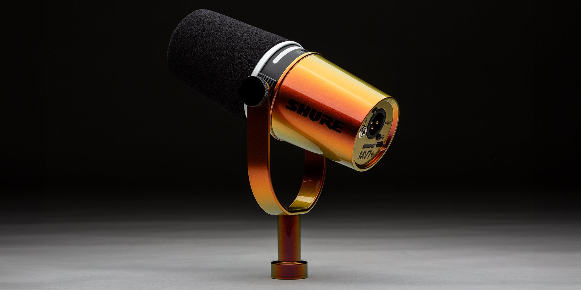 Shure MV7+ Sunset