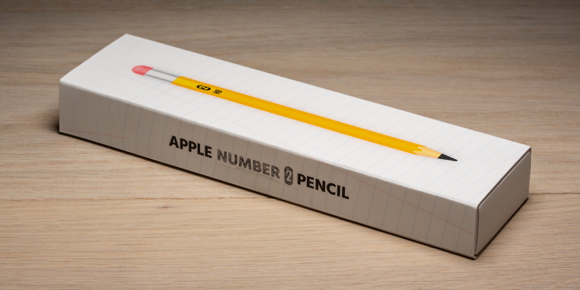 Apple Number 2 Pencil Packaging